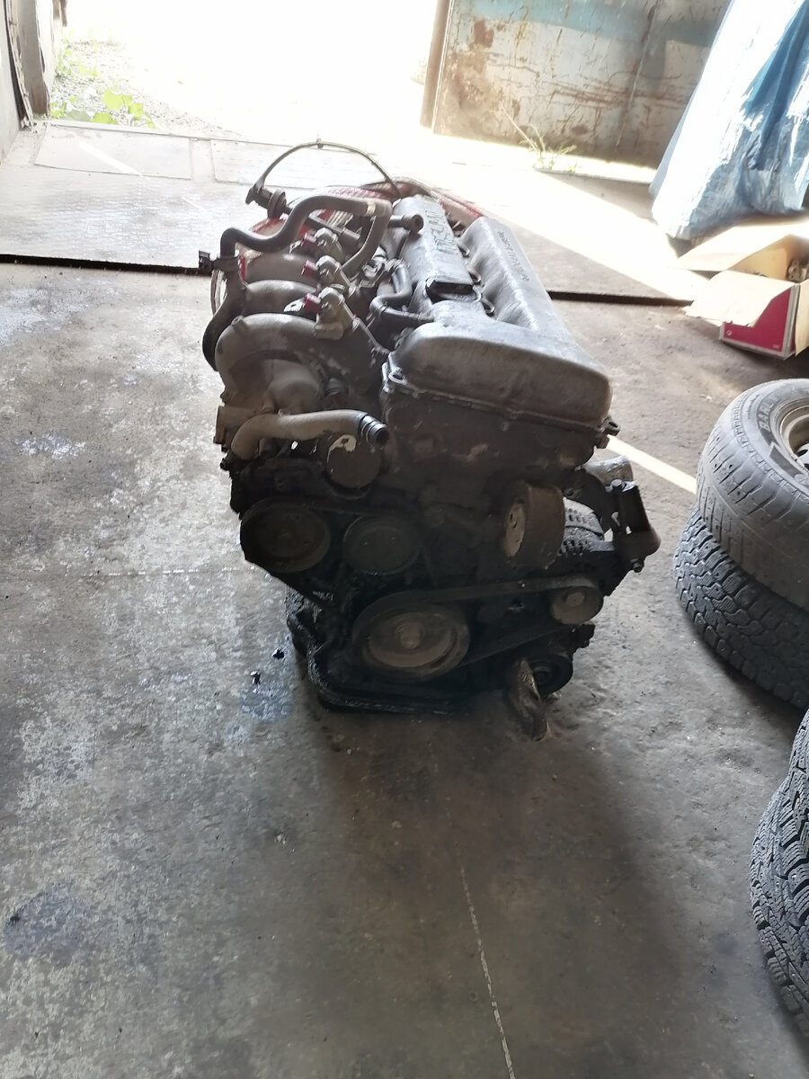 Вот так он уже выглядел в снятом виде.