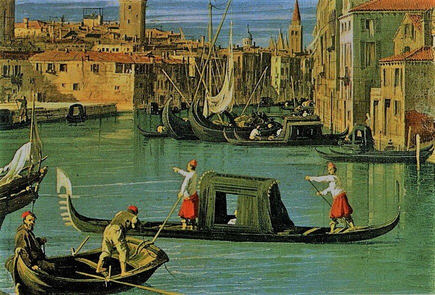 Гондола в 15-16 веке