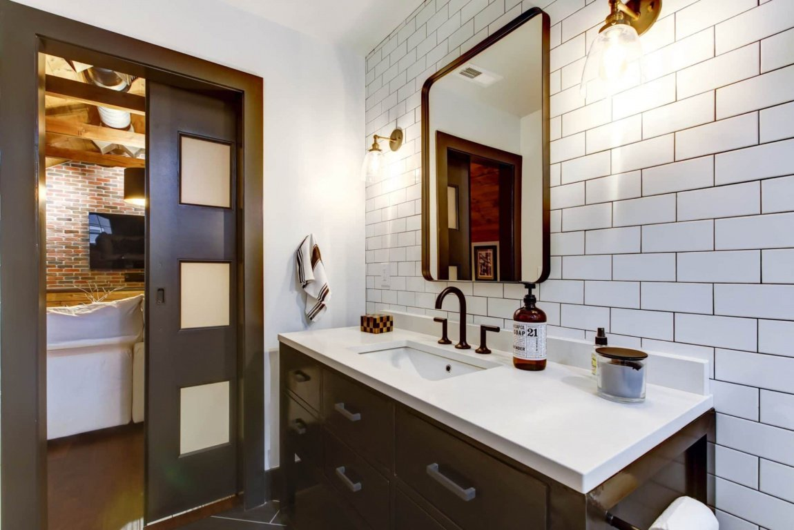 Дизайн Ванной комнаты в стиле Лофт, фото | С МИРУ ПО НИТКЕ... | Дзен