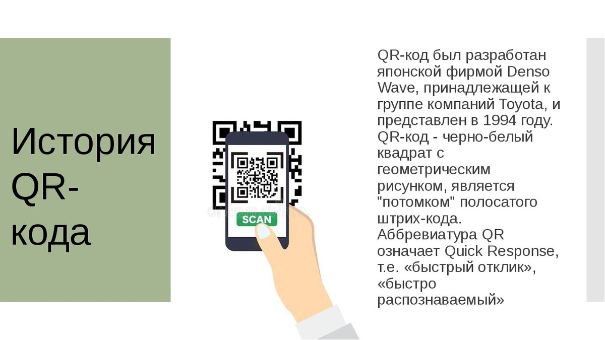 Проект по информатике 10 класс qr код