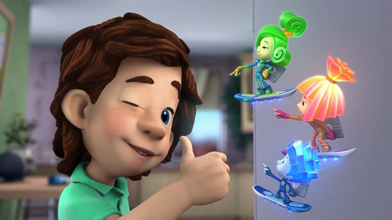 Кадр из мультсериала «Фиксики». © ЗАО «Аэроплан»