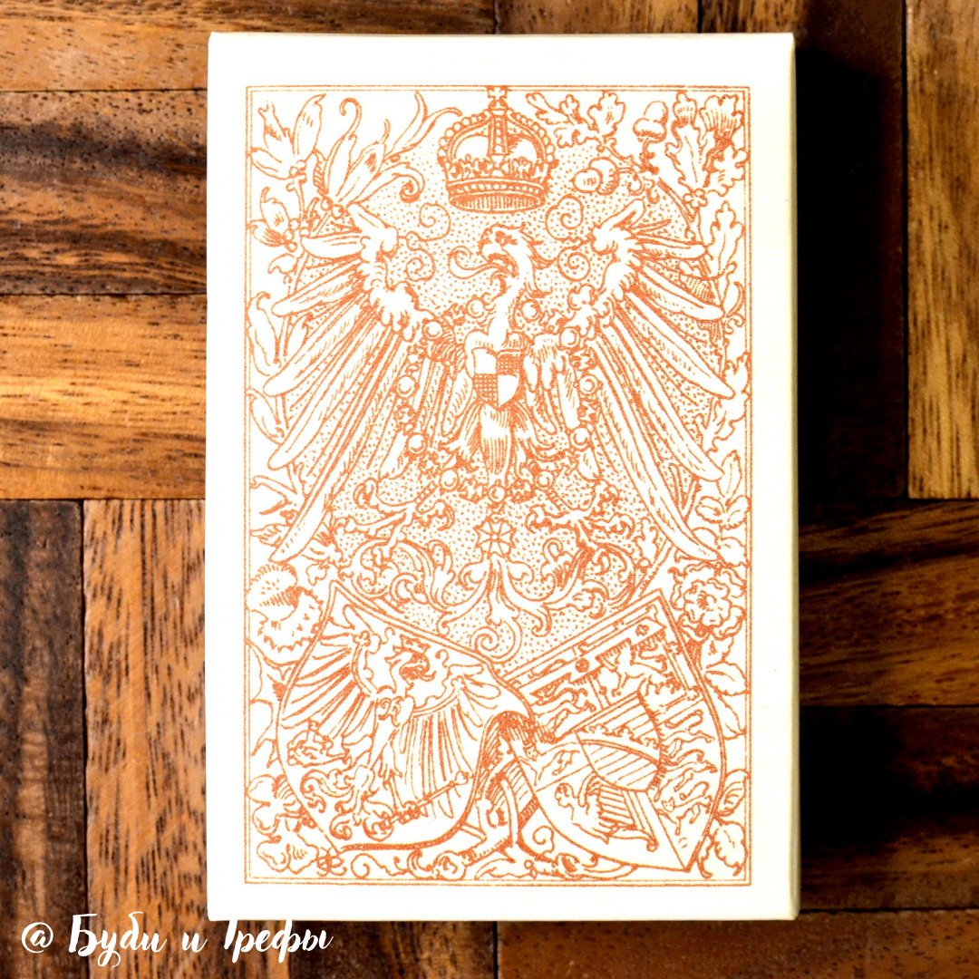 На рубашке изображен прусский орел с гербом Фридриха - Вильгельма и Виктории. 