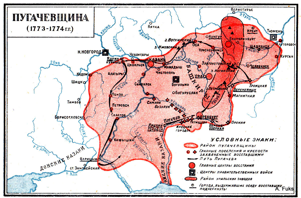 Восстание пугачева картинки