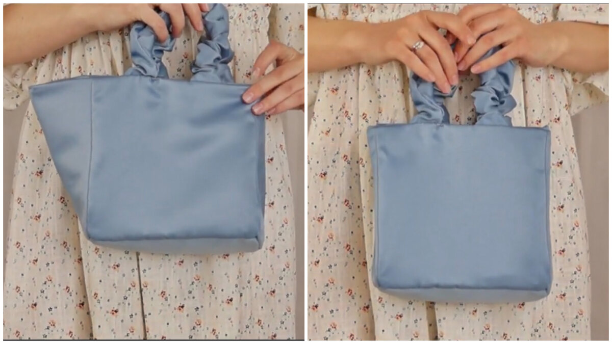 Как сделать сумку из трикотажной майки: 2 простых мастер-класса