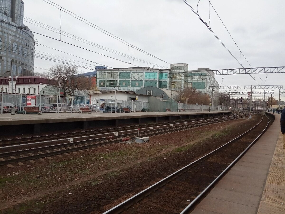 Кажется, это было начало ноября либо конец октября 19-го. Вид в сторону Ржевской (ныне Рижская).