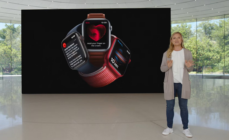    Apple презентовали новые умные часы