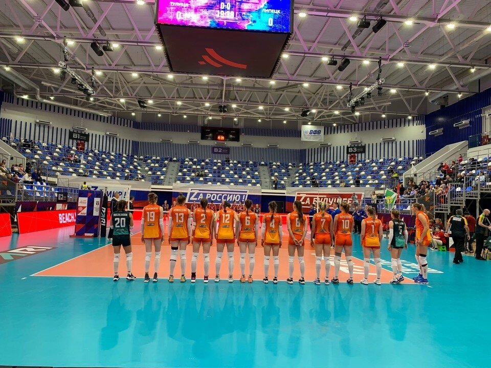     В схватке аутсайдеров победили липчанки. Фото со страницы ВК "Липецк" в VK.