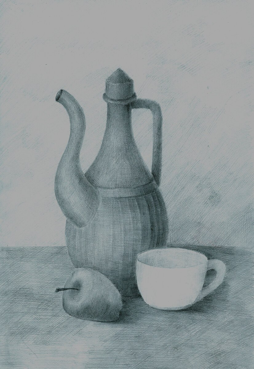 Холодный свет дня.