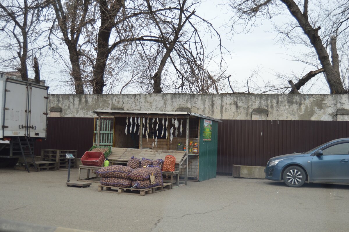 Фото автора. 01.02.2023. Рынок сбыта сельхоз продукции.