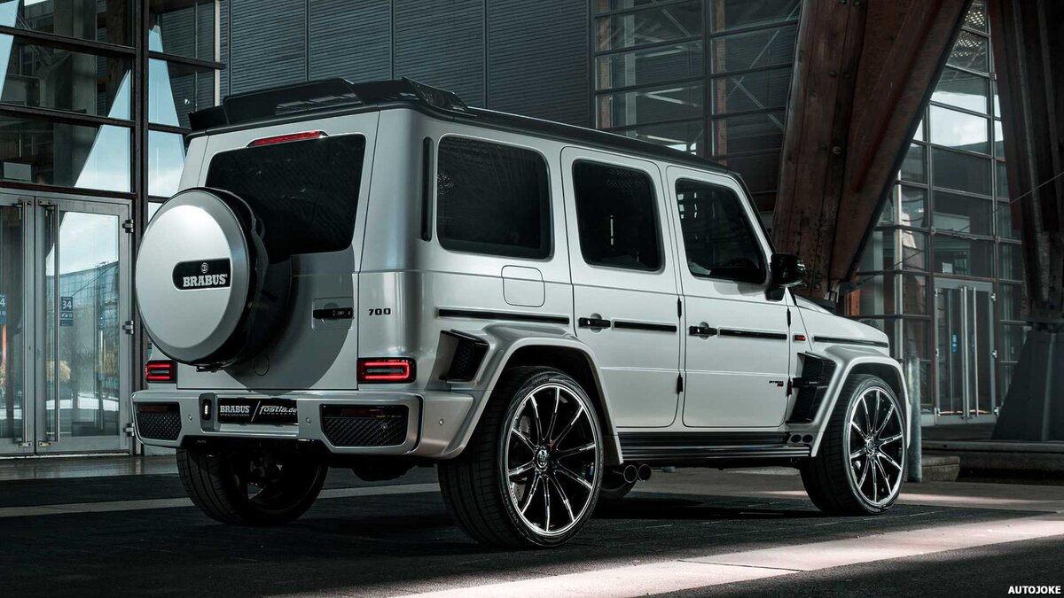 Brabus 700 Widestar от Fostla: AMG G 63 на стероидах. 8 фото | AUTOJOKE |  Дзен