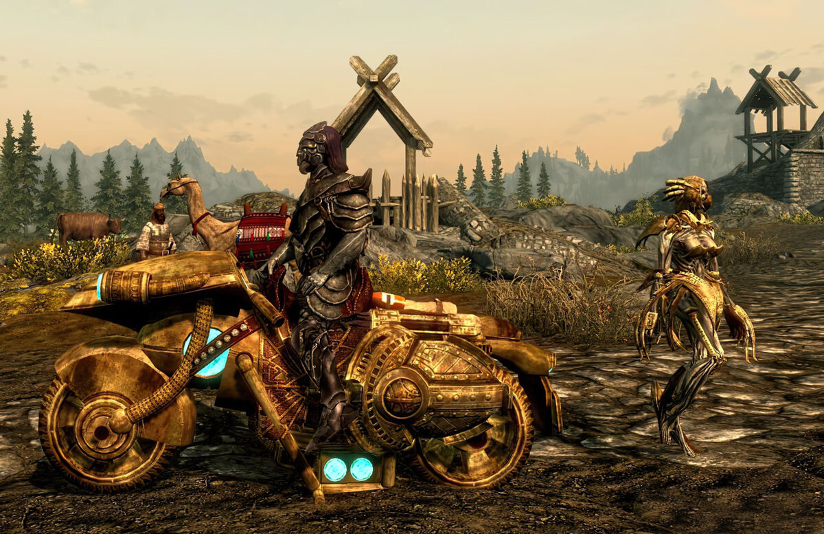 Двемерский мотоцикл 