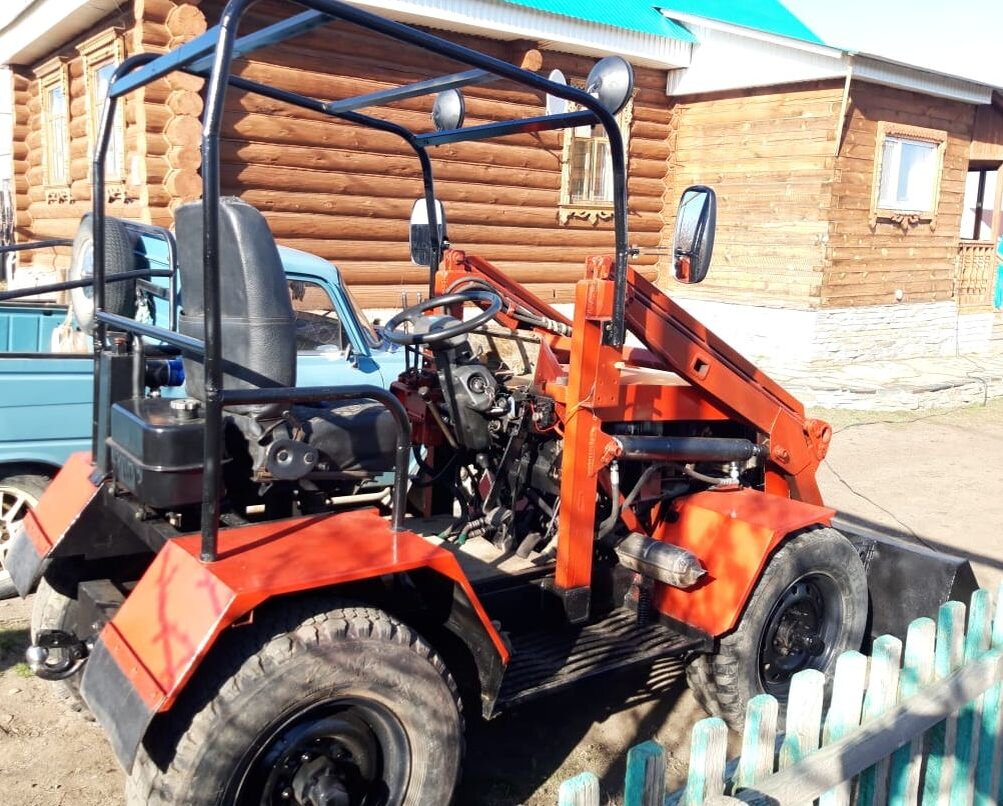Собственный трактор из частей УАЗа