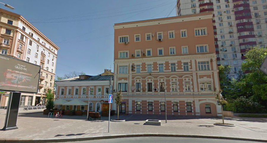 Смоленский бульвар, 10. Google maps