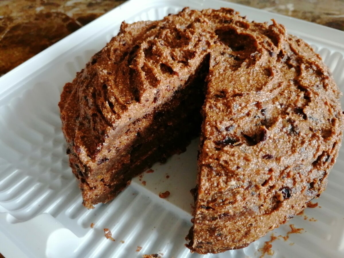 ПП торт без сахара и муки