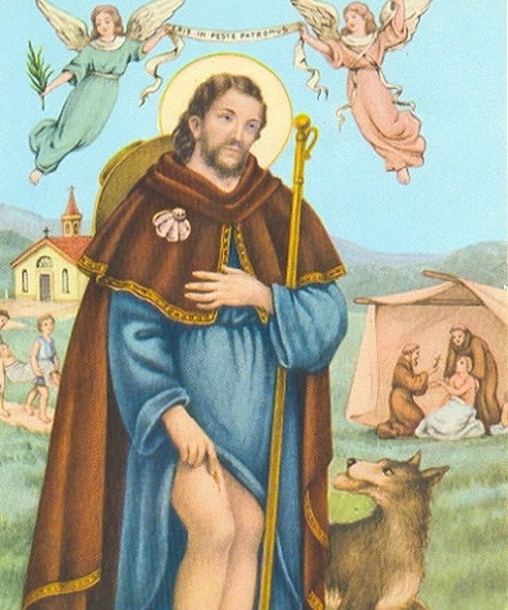 Всё на месте - посох, ракушка. Картинка взята из открытых источников в интернете