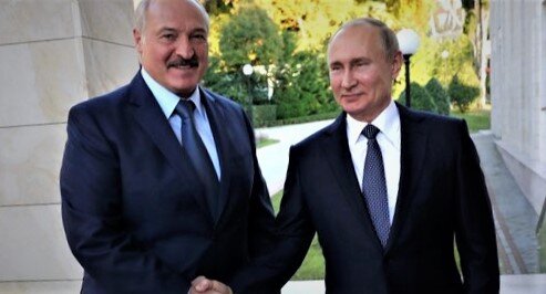 Переговоры президента России и Беларуси.