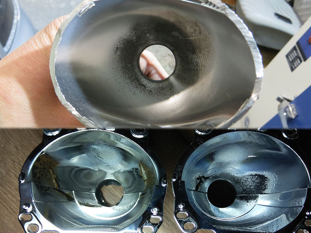 Выгоревшая линза фары. Бмв е46 отражатель под линзу. 008. Отражатели линз фар санта фе 3. Отражатели хелла ксенон.