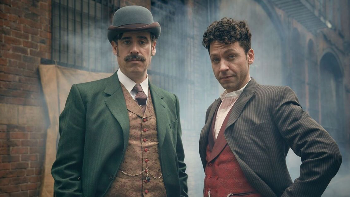 Кадр из сериала «Гудини и Дойл»