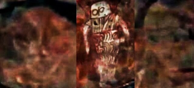 Инопланетяне. Наскальные рисунки. Интересная находка.