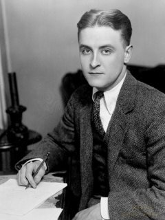 Ф.С.Фицджеральд за работой