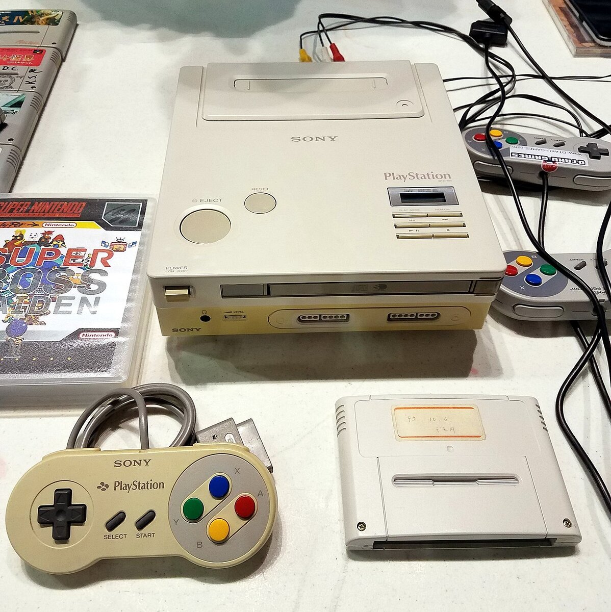 Первый прототип оригинальной PlayStation — Super Nintendo с приводом CD-ROM