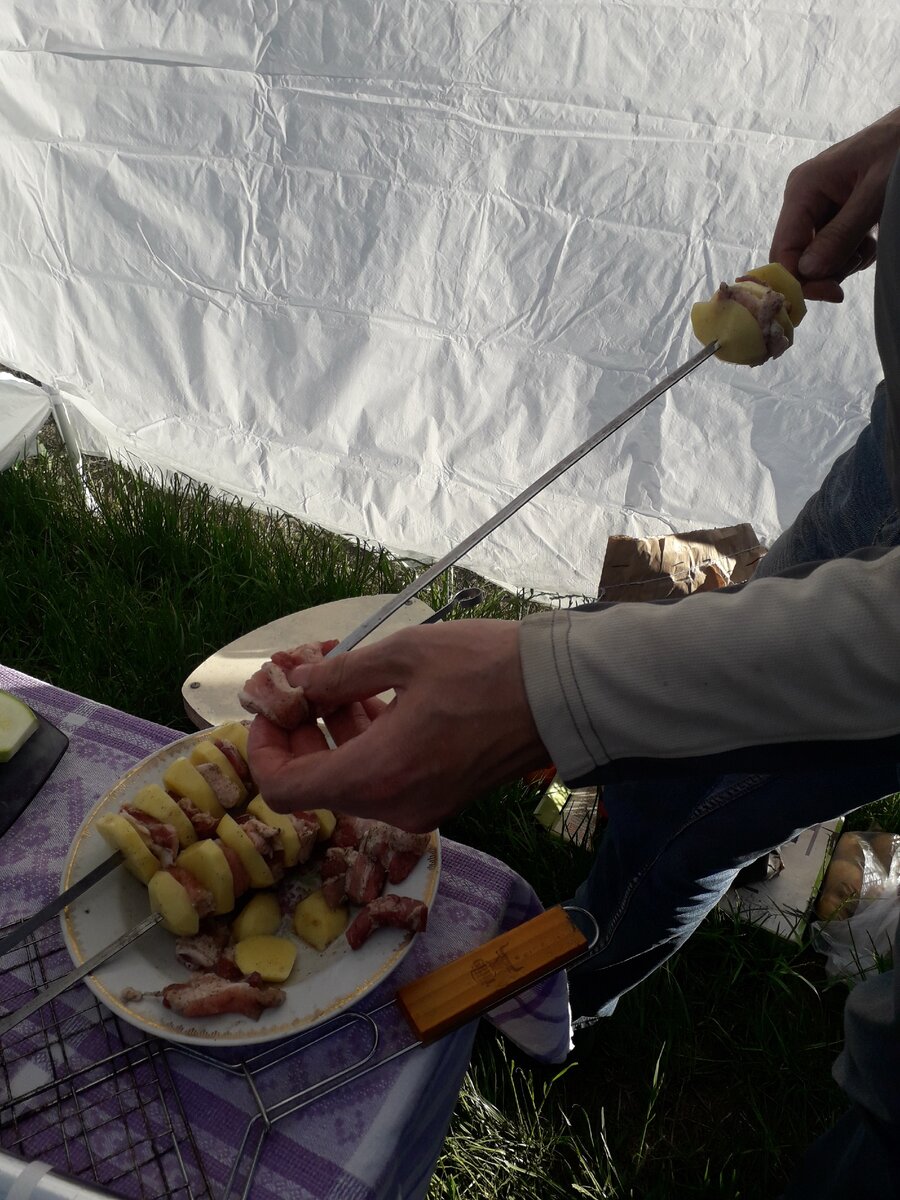 В процессе. Фото автора