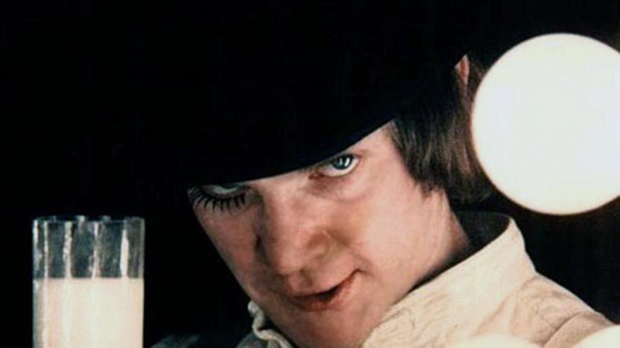 Кадр из фильма "Заводной апельсин"