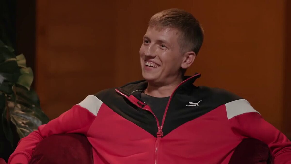 Щербаков в костюме Пума