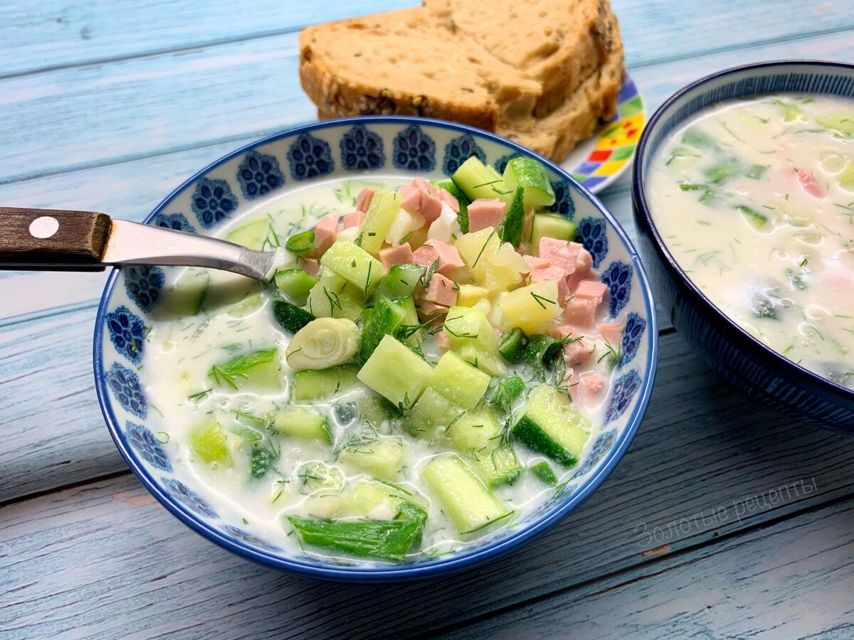 Картошка кубиками в окрошку