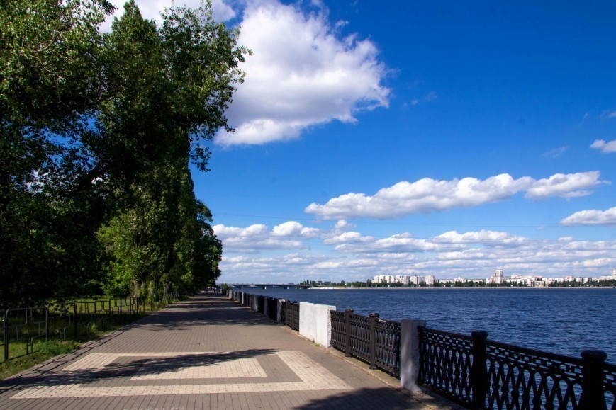 Город воронеж набережная