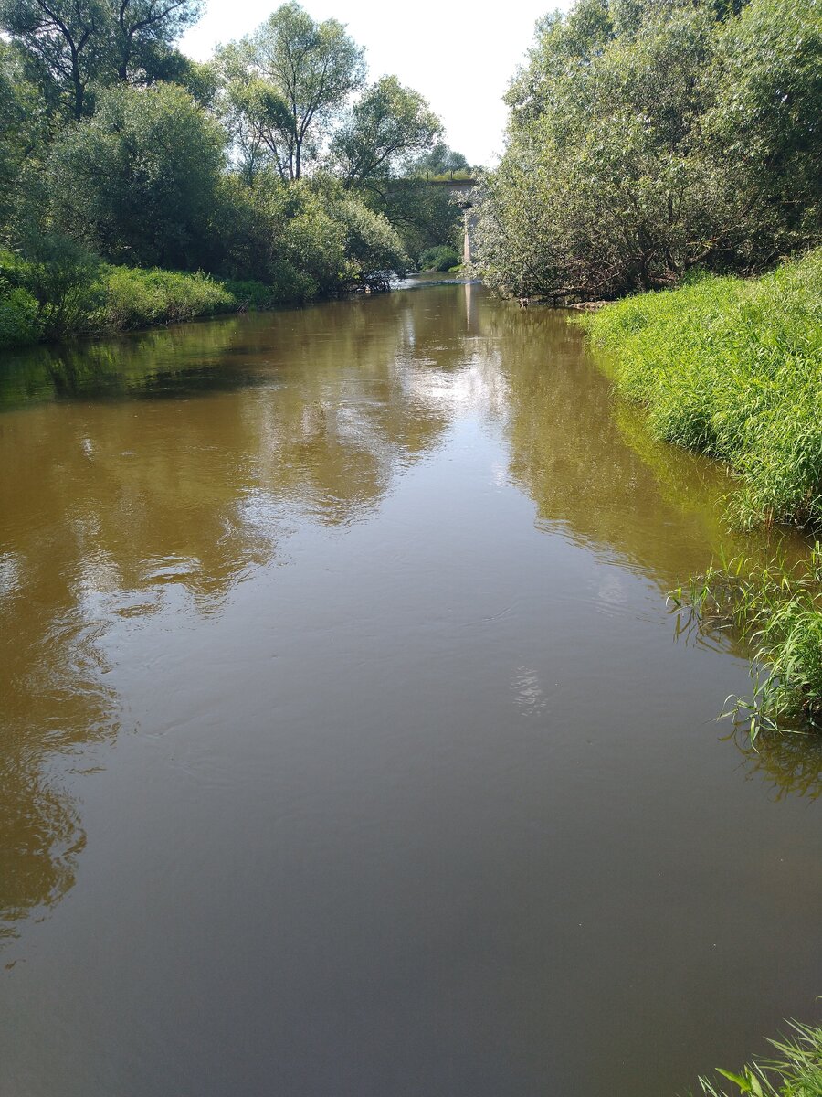 плотина на реке нара