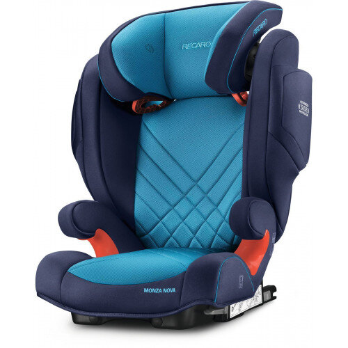 Автокресло Recaro Monza Nova 2 Seatfix, гр. 2/3, расцветка Xenon Blue