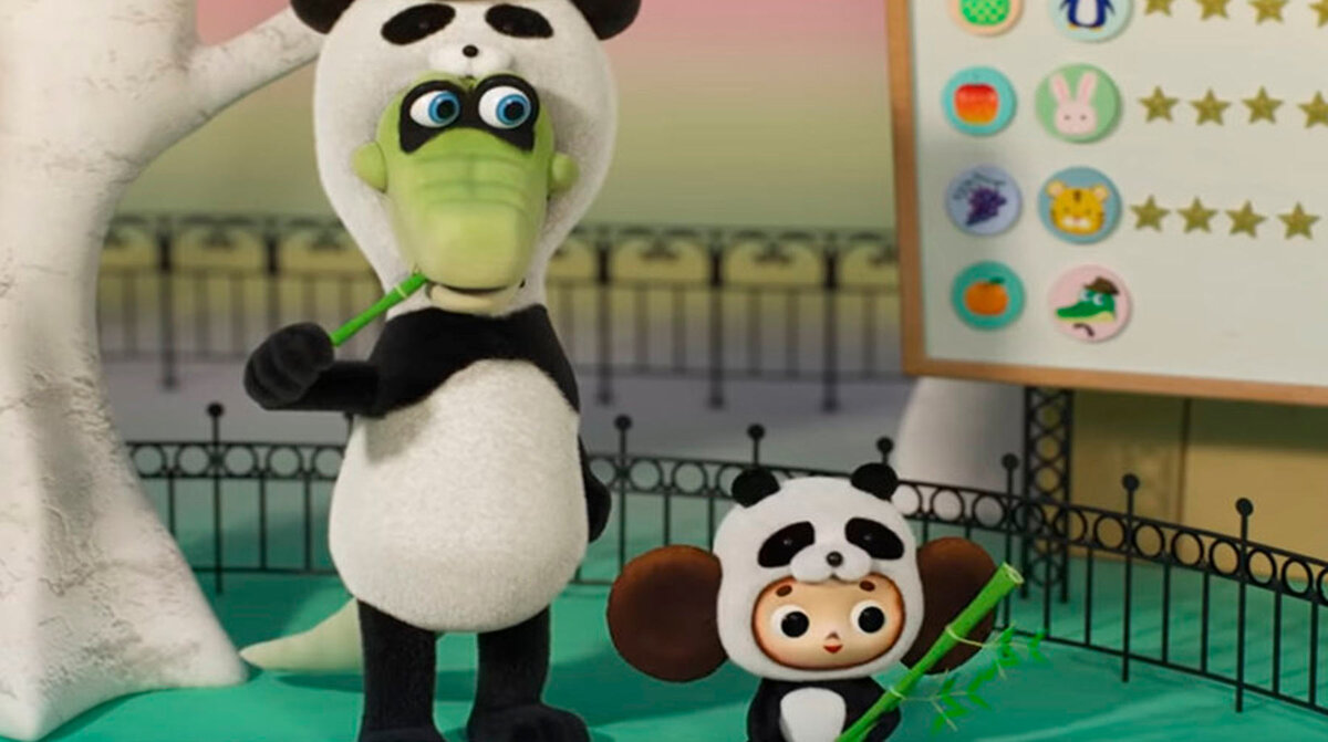 Гена и Чебурашка в японской версии