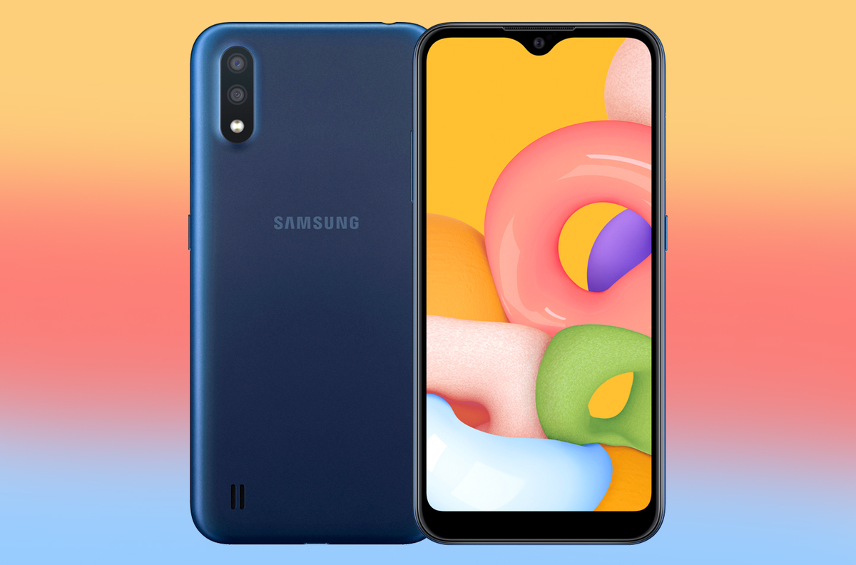 Galaxy A01 Desing 