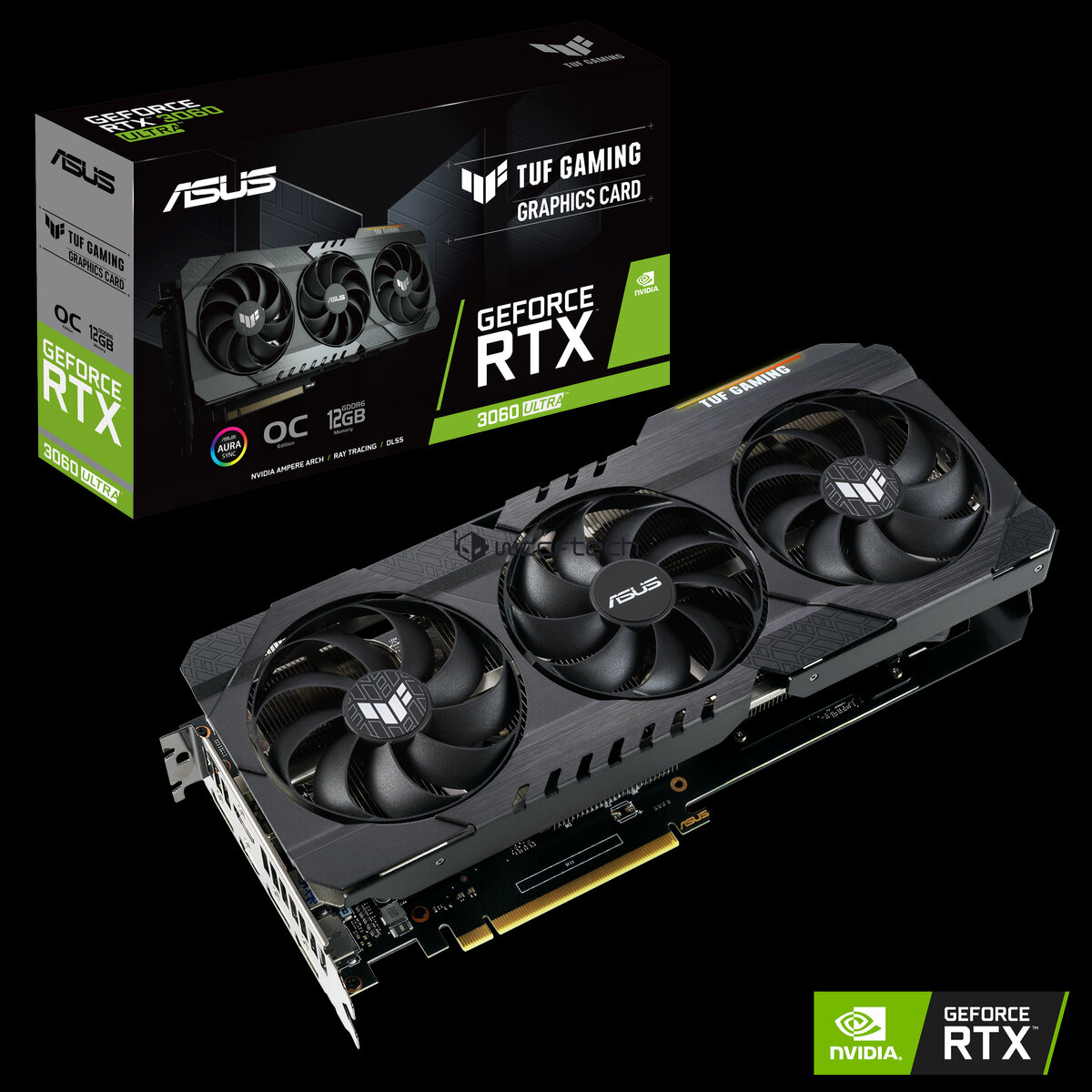 Nvidia Geforce RTX 3060 ULTRA от ASUS