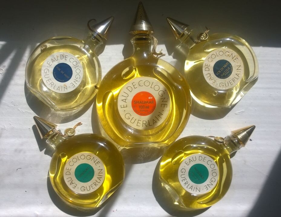 Примеры ароматов Guerlain 70-ых, 80-ых годов (из коллекции Парфюм дня)
