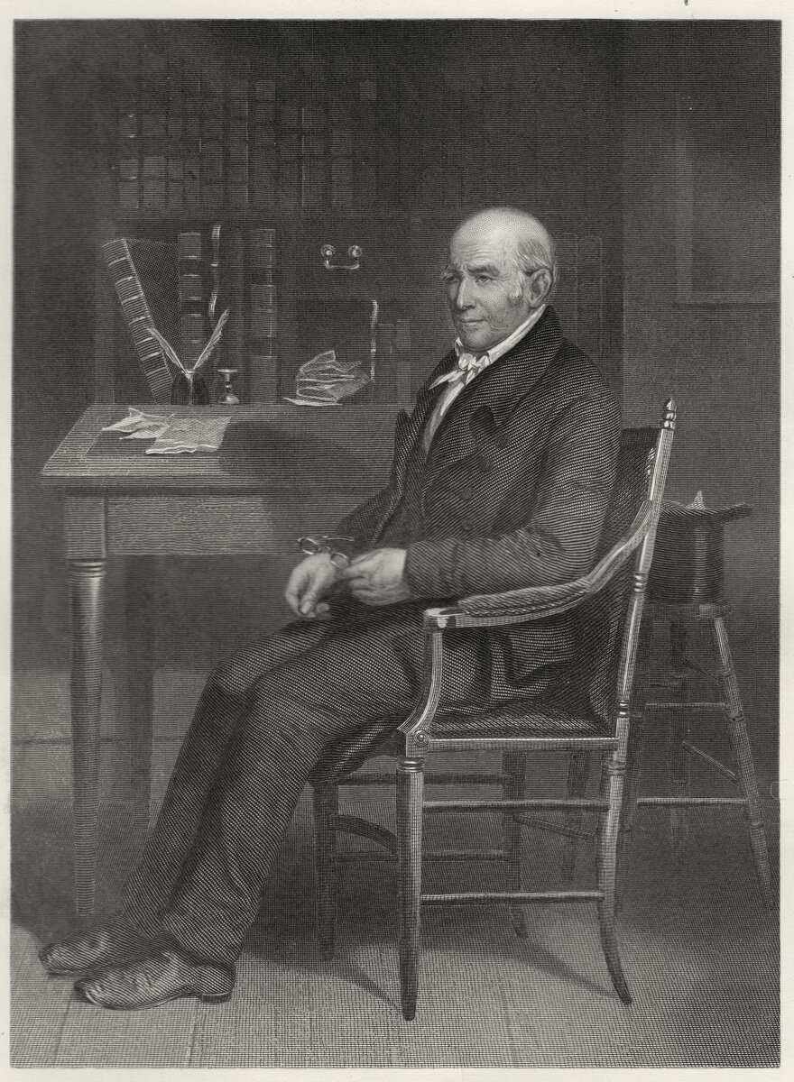 Гравюра с изображением Герарда