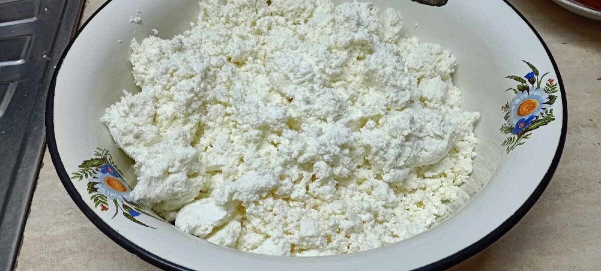 отжатый творог