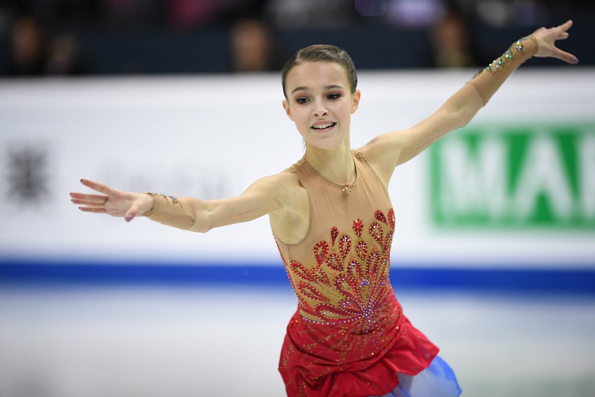 Анна Щербакова фигуристка 2020 на чемпионате России