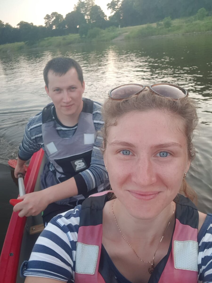 Гребем  в одном направлении. Фото из архива автора