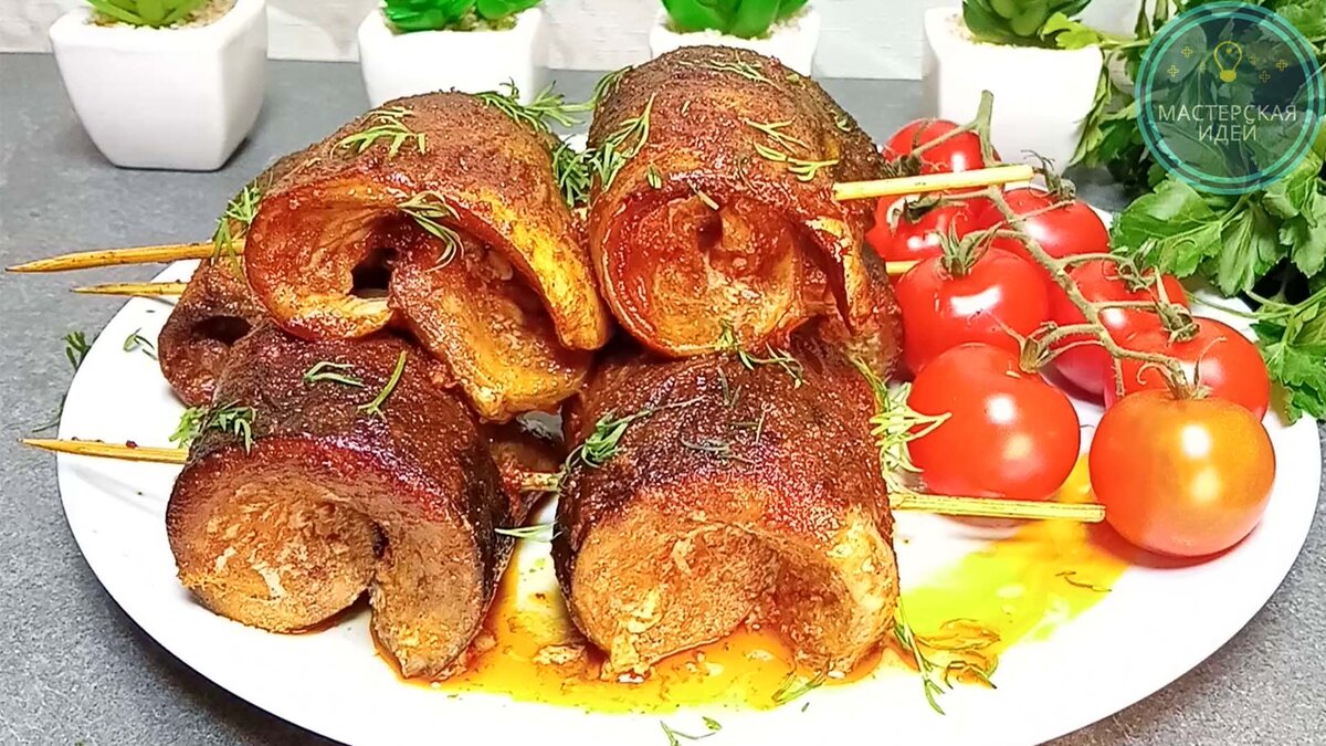 Скумбрия "По-Царски", шашлык из скумбрии