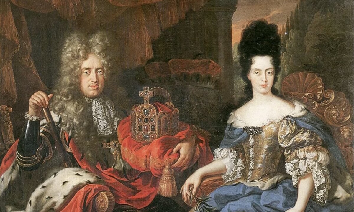 Анна Мария Луиза с мужем(фото из сети интернет)