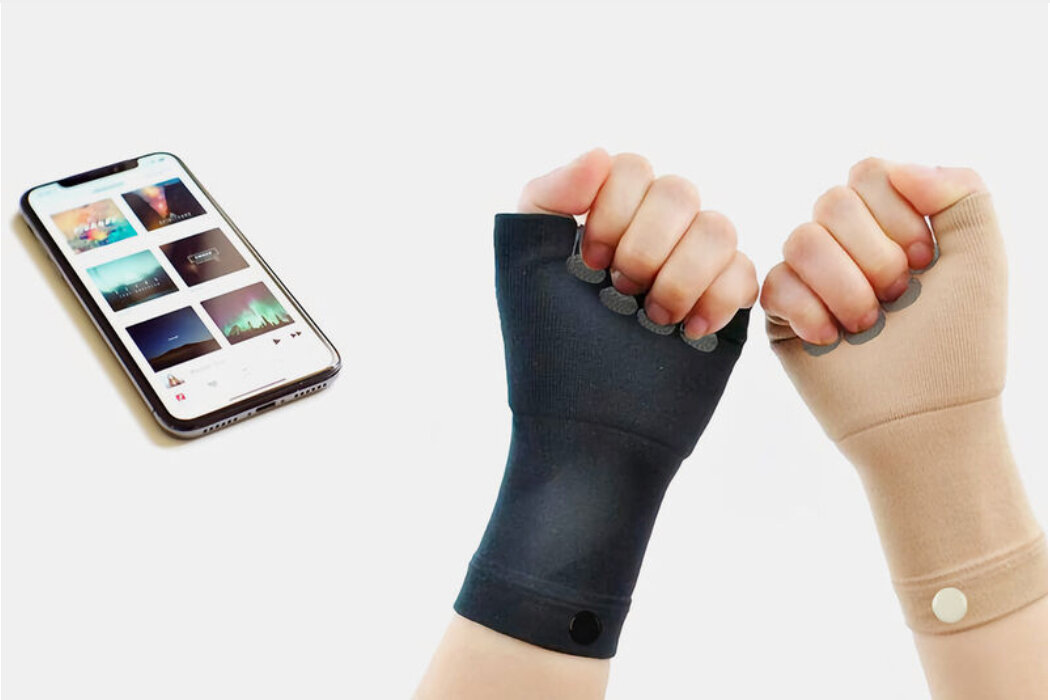 Концептуальные рукавицы InTempo используют ритм-терапию и многое другое 