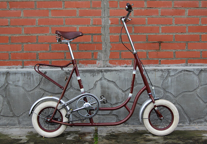 Немецкий велосипед Westerheide-Tiefbaurad 1953 года из коллекции Веломузея Андрея Мятиева.