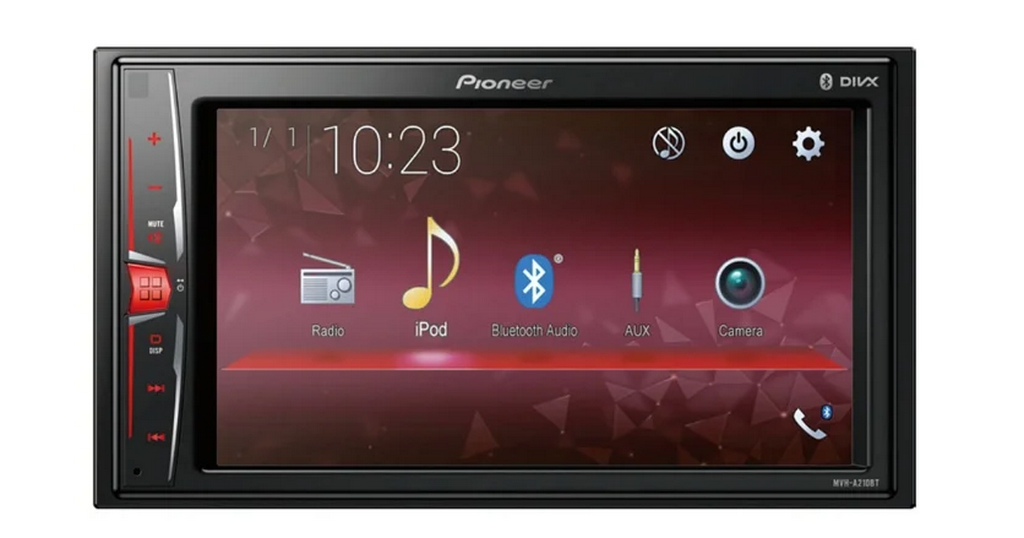 Автомагнитола Pioneer MVH-A210BT в рейтинге 2 din автомагнитол