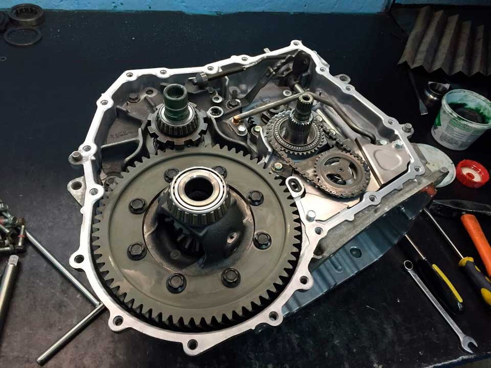 Ремонт вариатора Nissan Qashqai