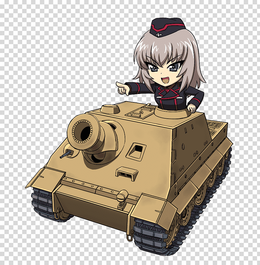 тянка на танке