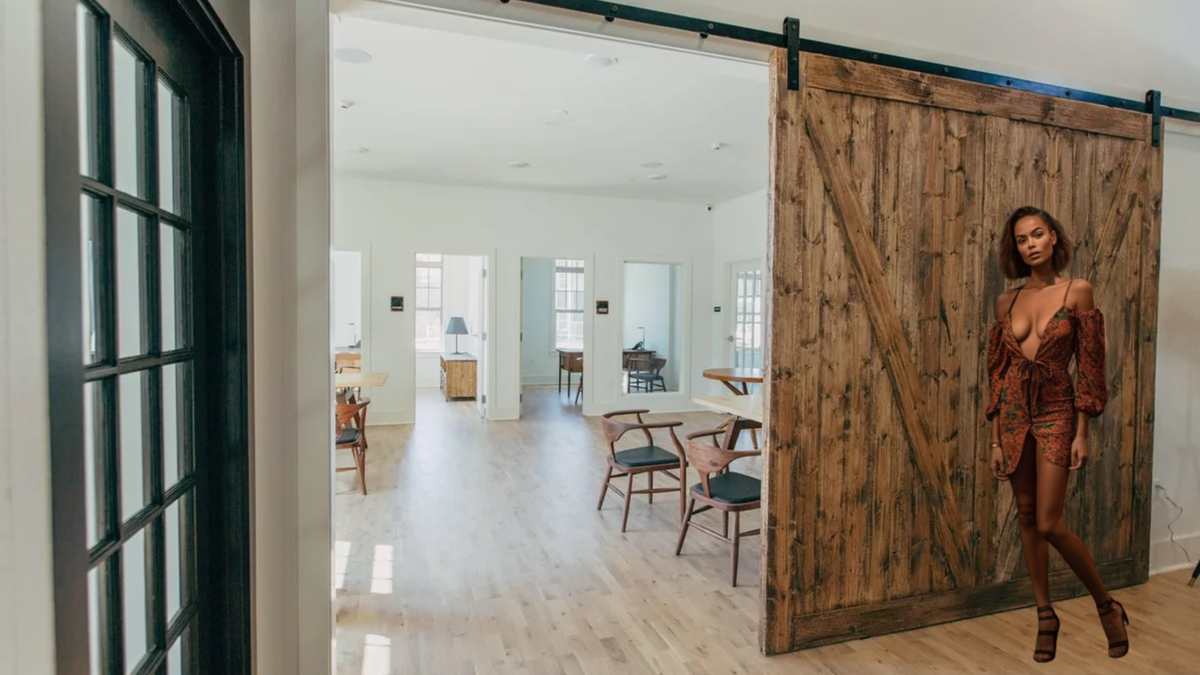 Механизм для межкомнатных раздвижных дверей