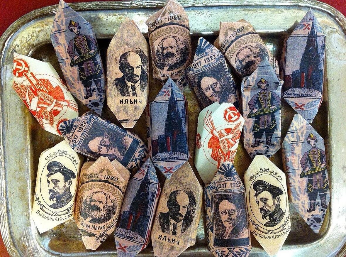 Старые советские конфеты