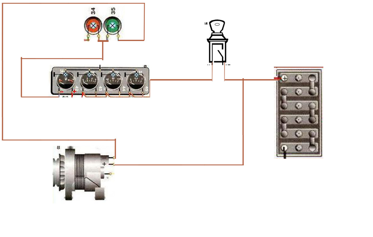 Схема подключения зажигания УАЗ-469